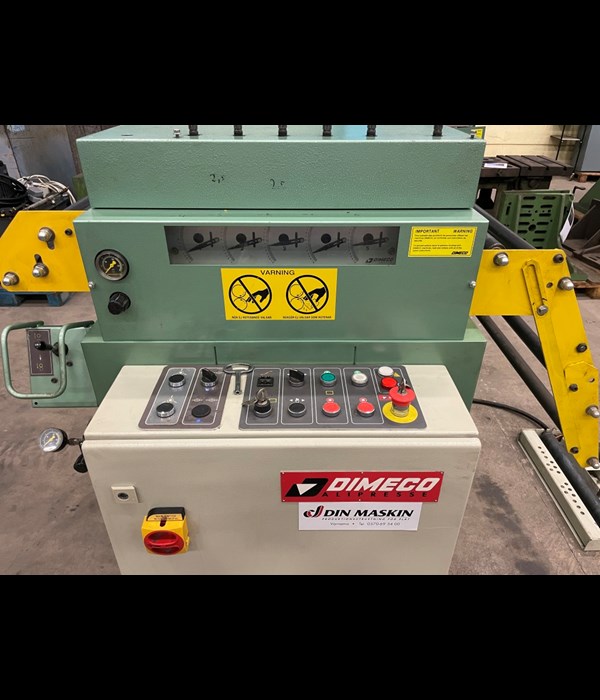 Dimeco 2381 GFPS & 1675/11 GVV Decoiler & Straightener-2